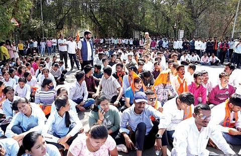 ABVP Mahaakrosh Morcha