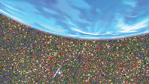 universe water formation