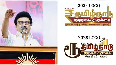 Stalin government over replaces rupee symbol 