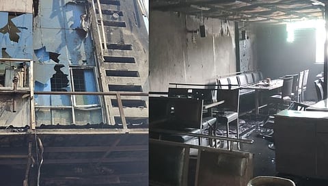 Fire breaks out at hotel in Latur due to short circuit
