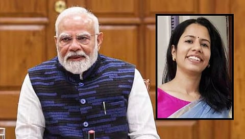 PM Modi's private secretary Nidhi Tewari:
