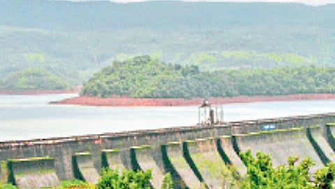 Kolhapur radhanagari-tulshi-dam-water-storage