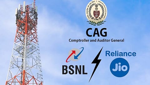 BSNL-Reliance Jio CAG report 
