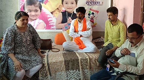 Anjali Damania meet Manoj Jarange 