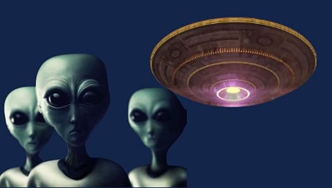 Aliens attack on Russian Soldier:
