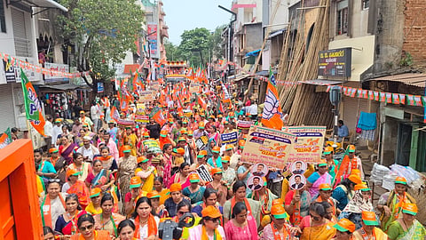  BJP Jan Akrosh Yatra 