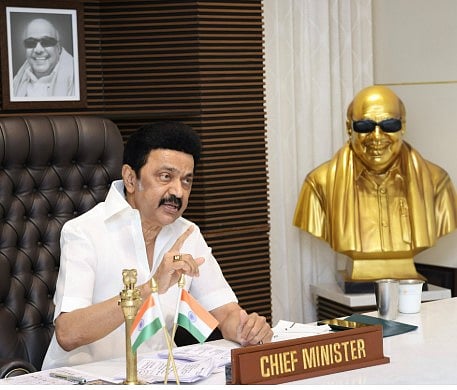 M K Stalin