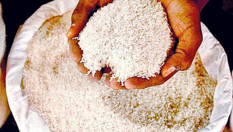 
Fake rice worth Rs 62 lakh