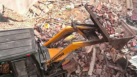 Delhi Building Collapse