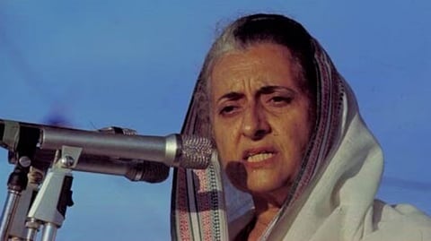 BJP posts old Indira Gandhi video