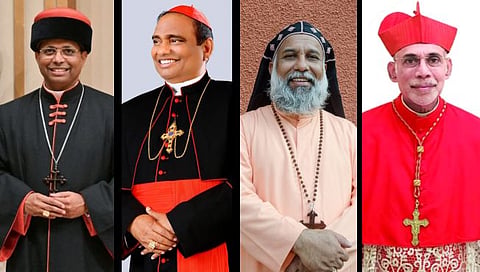 Four Indian Cardinals eligible to vote for new Pope