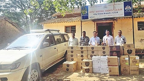 Goa liquor seized