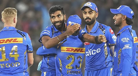 mumbai indians top bowler jasprit bumrah