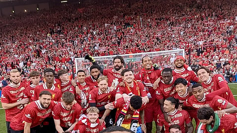 liverpool win english premier league title beat tottenham 2025