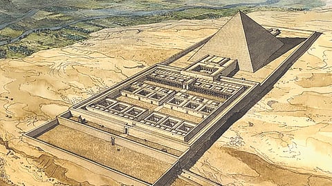 Hawara Pyramid discovery