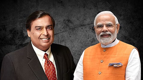 Mukesh Ambani supports PM Modi