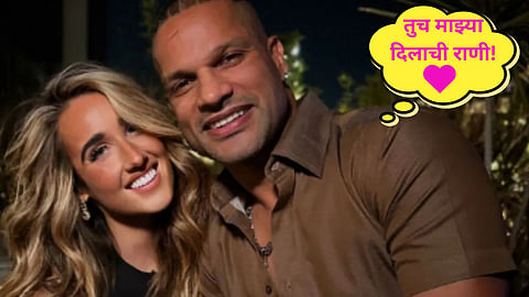 shikhar dhawan's new irish girlfriend sophie shine 