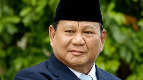 indonesian president prabowo subianto
