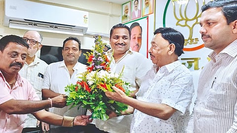 Narayan Rane on Shaktipeeth highway