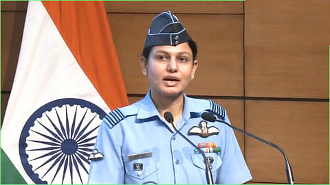 Who is IAF Wing Commander Vyomika Singh? |