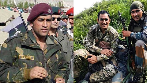 MS Dhoni Territorial Army