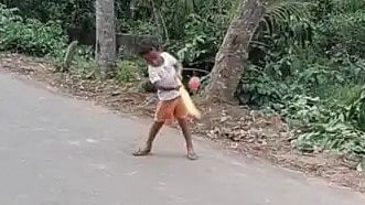 3 Year Kid Cricket Shot Viral Video 