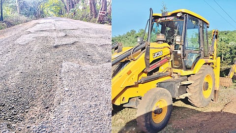 Khanapur Jamboti road
