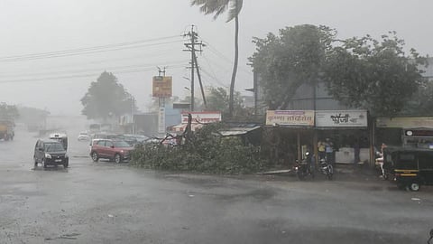 Kolhapur Stormy wind Rainfall 