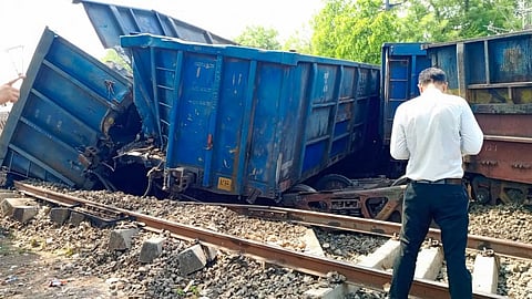 Goods Train Accident