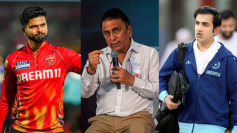 ipl 2025 Sunil Gavaskar vs Gautam Gambhir