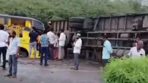 Bus-Car Accident
