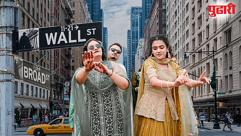 Indian wedding Wall Street barat
