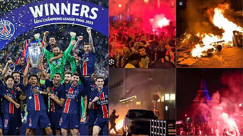 Paris PSG Riot Video 