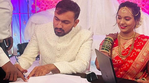 Dharashiv  Kalamb simple Wedding 