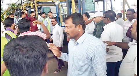 Kognoli Toll Protest |