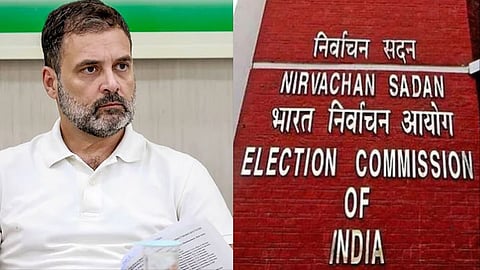 rahul gandhi | election commission of india