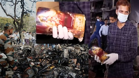 Ahmedabad plane crash Bhagavad Gita survives 