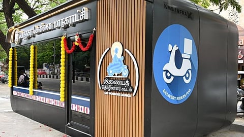 Chennai AC lounges for delivery agents