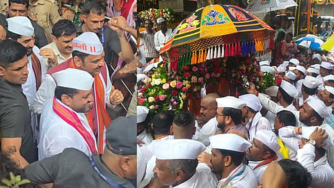 Ashadhi Wari Dehu Sant Tukaram Maharaj Palkhi ceremony 