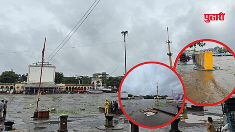 Indrayani river floods 