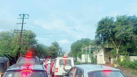 Sinhagad Road Traffic