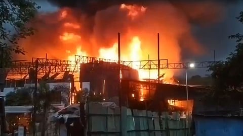 Mumbai Film City Anupama serial set fire