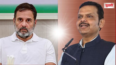 Rahul Gandhi Devendra Fadnavis 