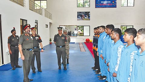 Military Visit Belgaum
