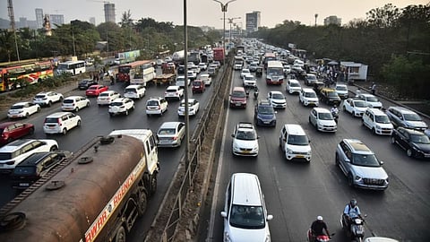 Mumbai-Nashik highway Traffic Block 
