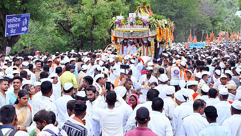 Dnyaneshwar Mauli Palkhi in  Solapur District 
