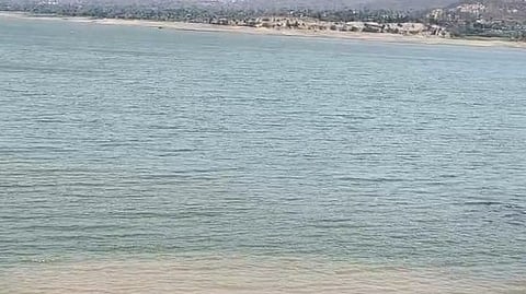   Dam water level