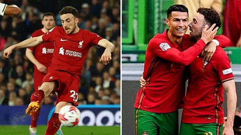 cristiano ronaldo portugal teammate diogo jota dies in car accident liverpool star got married just 2 weeks ago 