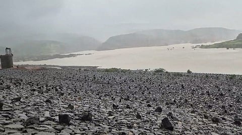 Dhamani Dam water level 