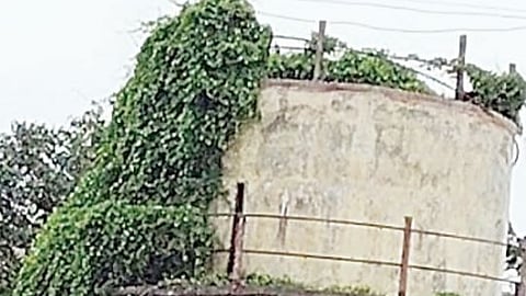 Contaminated Water Tank